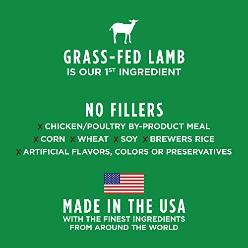 Instinct Be Natural Real Lamb & Oatmeal Recipe Natural Dry Dog Food, 24 Lb. Bag - Image 3