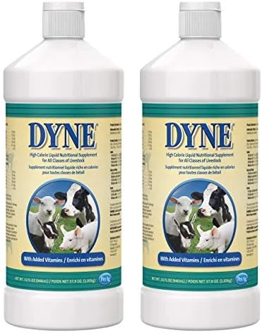 PetAg Dyne High-Calorie Liquid Nutritional Supplement For Livestock - Provides Energy And Extra Nutrition - Contains Soybean Oil & Vitamins - 128 Fl Oz (1 Gal) - Image 5