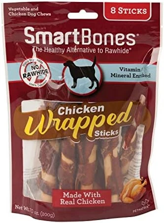 SmartBones Chicken-Wrapped Sticks, Treat Your Dog To A Rawhide-Free Chew Made With Real Chicken And Vegetables - Image 8