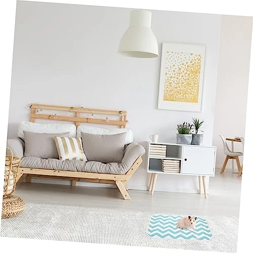 8 Pcs Sleep Bedding Wear-Resistant Potty Food Supplies Reusable Training Soft Flannel Comfortable Rabbits Hamster Washable Pig Pet Mat For Mats Pads Cat Throw Dog Cage Super - Image 4