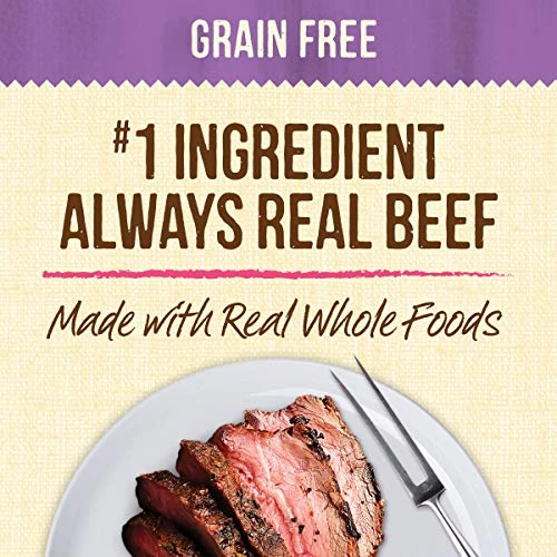 Merrick Lil' Plates Grain Free Small Dog Food, Itsy Bitsy Beef Stew Recipe, Wet Dog Food - (12) 3.5 Oz. Tubs - Image 3