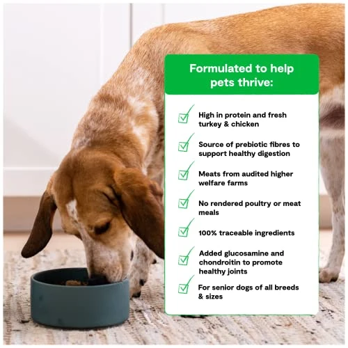 Open Farm Senior Grain-Free Dry Dog Food, Certified Humane Poultry Recipe For Older Dogs With Non-GMO Superfoods And No Artificial Flavors Or Preservatives, 4 Lbs - Image 4