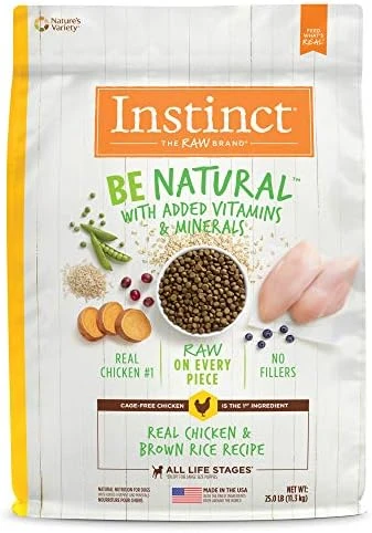 Instinct Be Natural Real Lamb & Oatmeal Recipe Natural Dry Dog Food, 24 Lb. Bag - Image 6