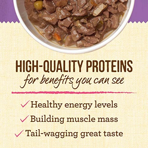 Merrick Lil' Plates Grain Free Small Dog Food, Itsy Bitsy Beef Stew Recipe, Wet Dog Food - (12) 3.5 Oz. Tubs - Image 5