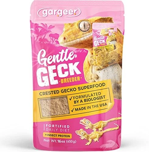 Gargeer 2oz Complete Crested Gecko Food Diet. Premium Mix, Ready To Use Freshly Made Powder. Unique Formula, Developed & Made In The USA. Enjoy! (Tropical + Insects Protein) - Image 15