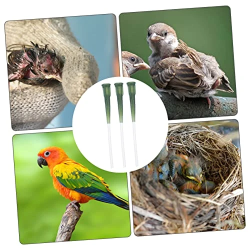 9 Pcs Hose Feeder Bird Syringe Feeder Birds Feeding Tube Bird Feeding Syringe Birds Feeding Fittings Plastic Birds Feeding Hose Birds Feeding Hose Accessory Pearlescent Makeup - Image 5