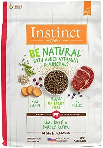 Instinct Be Natural Real Lamb & Oatmeal Recipe Natural Dry Dog Food, 24 Lb. Bag - Image 13