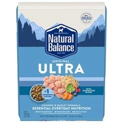 Natural Balance Original Ultra Chicken & Barley All Life Stages Dry Dog Food 11 Pound (Pack Of 1)