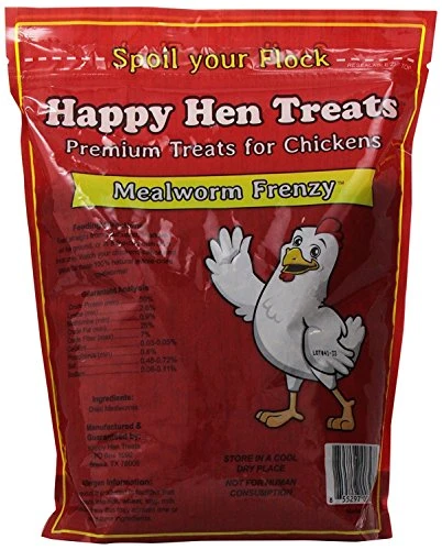(4 Pack) Happy Hen Treats Mealworm Frenzy, 30-Ounces Each - Image 2