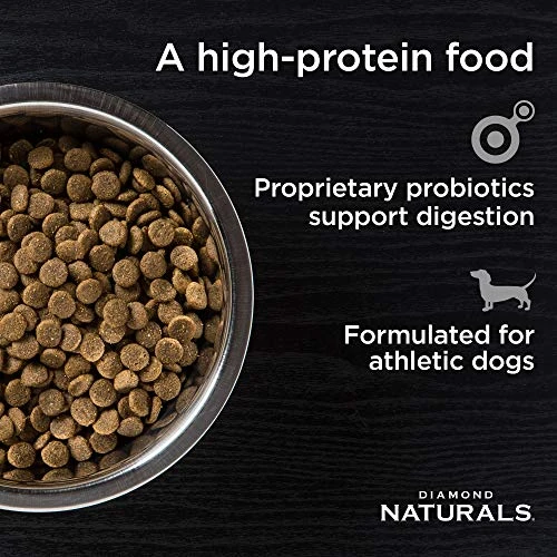 Diamond Naturals Extreme Athlete High Protein Real Meat Recipe Dry Dog Food 40 Pound (Pack Of 1) - Image 3