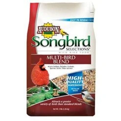 Songbird Selections 11985 Multi-Bird Seed Blend Wild Bird Food Bag, 5-Pound