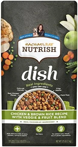 Rachael Ray Nutrish Dish Premium Dry Dog Food, Chicken & Brown Rice Recipe With Veggies & Fruit, 23 Pound Bag - Image 10