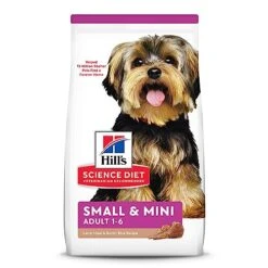 Hill's Science Diet Dry Dog Food, Adult, Small & Mini Breed Dogs, Lamb Meal & Brown Rice, 15.5 Lb. Bag