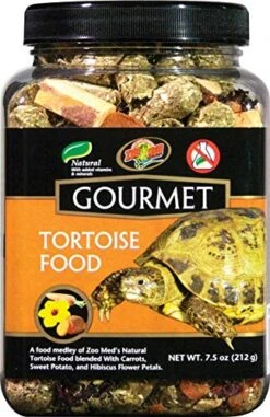 Zoo Med Gourmet Tortoise Food 7.5 Oz - Pack Of 4