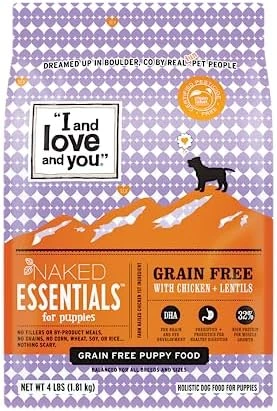 "I And Love And You" Trial Size Naked Essentials Chicken & Duck Grain Free Dry Dog Food, 4 LB - Image 11