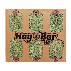 GuineaDad Timothy Hay Bar - Guinea Pig Food - 5 Pack - Pet Food For Rabbits, Small Animals, Hamster Food - Filtered & Hand Packed Guinea Pig Hay - Keeps Hay Secure And Encourages Active Eating