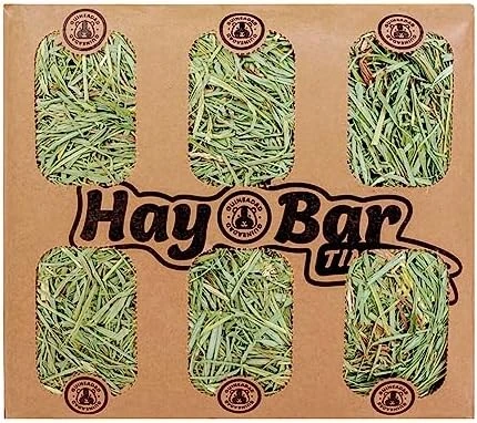 GuineaDad Timothy Hay Bar - Guinea Pig Food - 5 Pack - Pet Food For Rabbits, Small Animals, Hamster Food - Filtered & Hand Packed Guinea Pig Hay - Keeps Hay Secure And Encourages Active Eating - Image 7