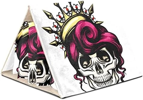 Y-DSIWX Guinea Pig Hideout House Bed, Burger Donut Hot Dog Pizza Flat Food Pattern Rabbit Cave, Squirrel Chinchilla Hamster Hedgehog Nest Cage - Image 14