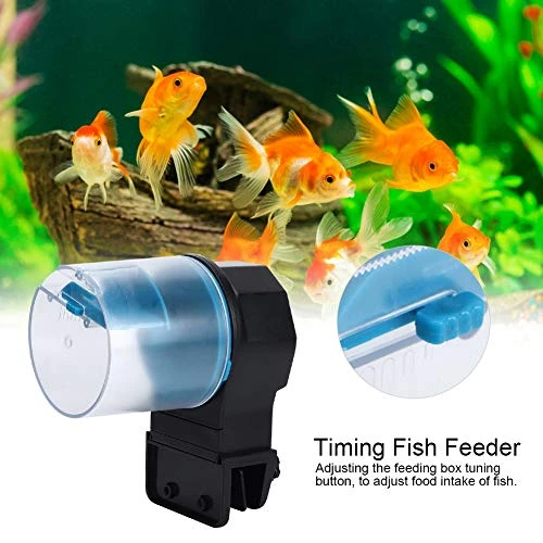 Aquarium Feeder Automatic Fish Feeder Automatic Aquarium Food Dispenser Aquarium Tank Timer Feeder (#1) (Color : #1) - Image 3