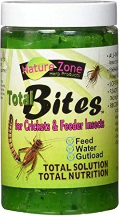Nature Zone Total Bites For Feeder Insects 10 Oz - Pack Of 10