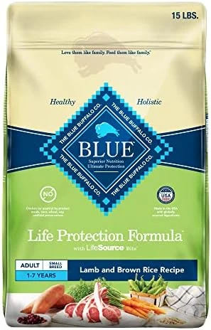 Blue Buffalo Life Protection Formula Natural Adult Small Breed Dry Dog Food, Chicken And Brown Rice 5-lb Trial Size Bag - Image 5