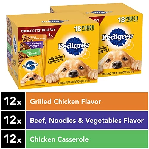 Pedigree Choice Cuts In Gravy Adult Wet Dog Food Variety Packs, 3.5 Ounce - 18 Count (Pack Of 2) - Image 2