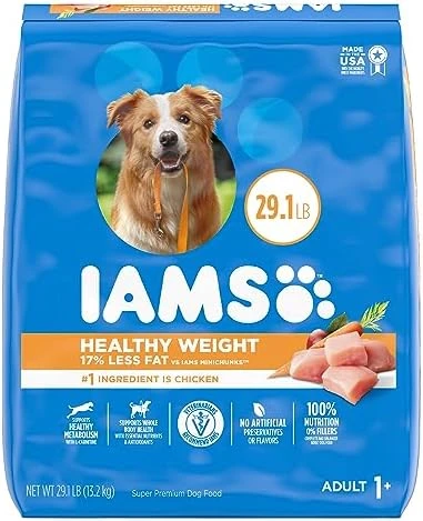 IAMS Adult Healthy Weight Control Dry Dog Food With Real Chicken, 29.1 Lb. Bag - Image 8