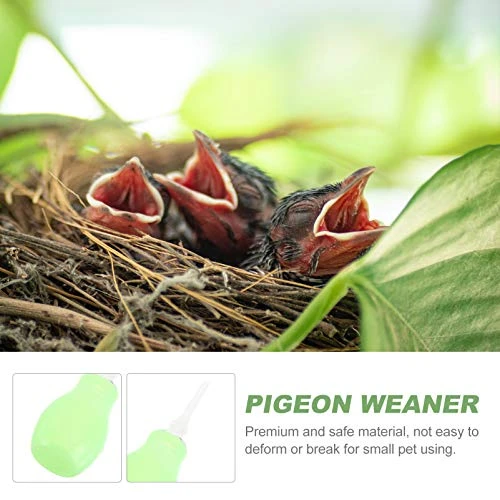 2 Pcs Pet Little Household Water Pigeon Small Feeder Feeding Weaner Pacifier Pipette Pipettes Dropper Tool Fish Liquid Squab Dog Aquarium Mini Nursing Droppers Tank Accessory - Image 4