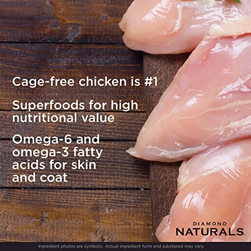 Diamond Naturals Extreme Athlete High Protein Real Meat Recipe Dry Dog Food 40 Pound (Pack Of 1) - Image 4