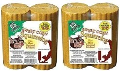 C & S 4883533148250 C&S Sweet Corn Squirrelog Refill Pack, 32-Ounce, 4-Pack, 32 Oz (2 Pack), Brown/A