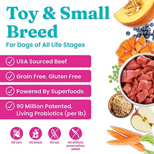Solid Gold Mighty Mini Small Breed Dog Food - Dry Dog Food For Any Toy Breed - For Gut Health & Sensitive Stomach Support - Digestive Probiotics For Dogs - Grain & Gluten Free Recipe - Image 2