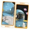 Balacoo Hamster Feeder Food Dispenser Rabbit Feeders Plastic Water Bottles Hamster Food Dispenser Pets Food Container Rabbits Water Bottle Hamster Accessories Cat Feeder Animal Hideout Toy