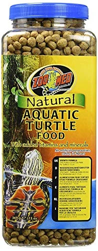 Zoo Med Natural Aquatic Turtle Food (Pellets) 13 Oz - Pack Of 6