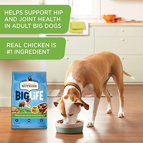 Rachael Ray Nutrish Big Life Dry Dog Food, Savory Chicken, Barley & Veggies, 40 Pounds - Image 7