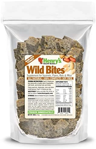 Henry’s Wild Bites – Nutritionally Complete Food For Squirrels, Flying Squirrels, And Chipmunks, 18 Ounces - Image 5
