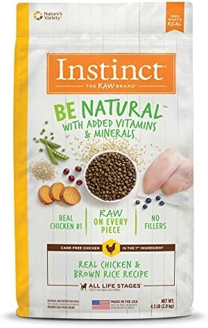 Instinct Be Natural Real Lamb & Oatmeal Recipe Natural Dry Dog Food, 24 Lb. Bag - Image 8