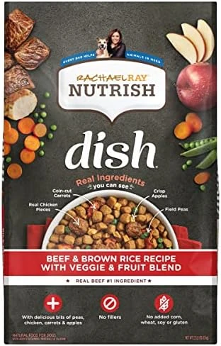 Rachael Ray Nutrish Dish Premium Dry Dog Food, Chicken & Brown Rice Recipe With Veggies & Fruit, 23 Pound Bag - Image 12