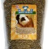 Happy Hearts Total Blend Alfalfa Based Guinea Pig Food Pellets Fortified With Vitamin C (10 Pounds)