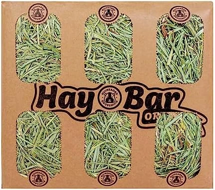 GuineaDad Timothy Hay Bar - Guinea Pig Food - 5 Pack - Pet Food For Rabbits, Small Animals, Hamster Food - Filtered & Hand Packed Guinea Pig Hay - Keeps Hay Secure And Encourages Active Eating - Image 8