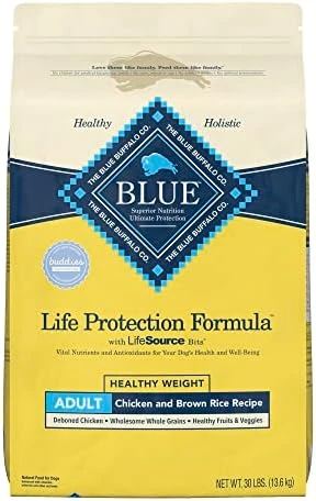 Blue Buffalo Dog Food, Life Protection Formula, Natural Chicken & Brown Rice Flavor, Adult Dry Dog Food, 34 Lb Bag - Image 5