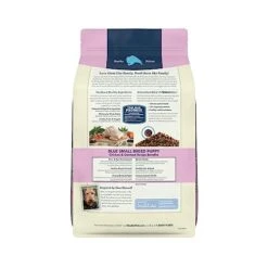 Blue Buffalo Life Protection Formula Natural Puppy Small Breed Dry Dog Food, Chicken And Oatmeal 5-lb Trial Size Bag