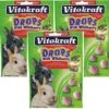 Vitakraft Wild Berry Drops For Rabbits - 3 Pack