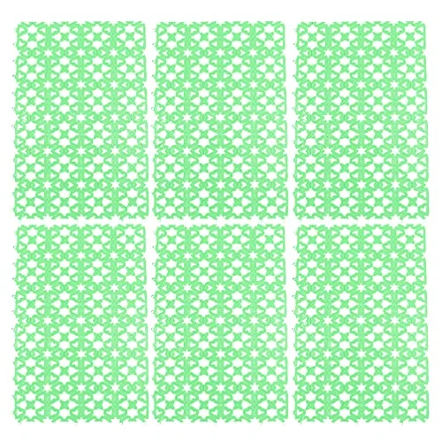 TEHAUX 6 Pack Rabbit Cage Mat Pet Cage Mats, Pet Mat For Bunny Feet Pads For Pet, Small Animal Resting Mats For Pet Cats Dogs Hamster Rat Chinchilla (Random Color)